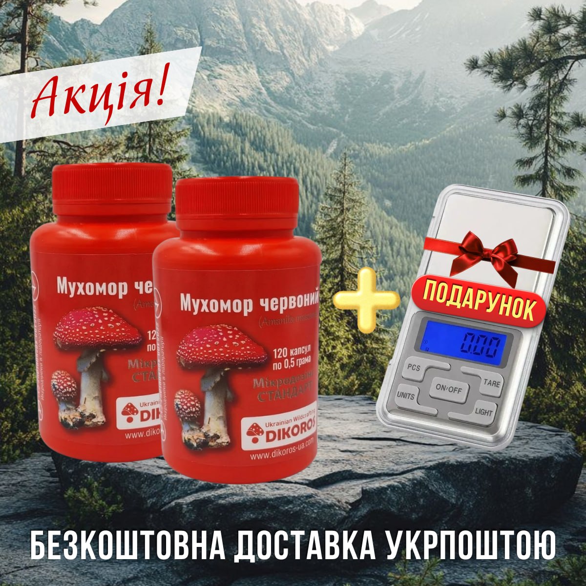 Мухомор червоний - Акційний набір за 999 грн